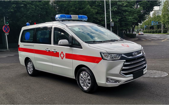 5.2m รถพยาบาลฉุกเฉินเบนซิน 4×2 ดร็อปหลัง