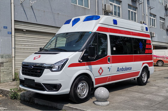 รถพยาบาลฟอร์ด ทรานซิต รถบรรทุก 8 / 9 ที่นั่ง ไดเซล 4x2