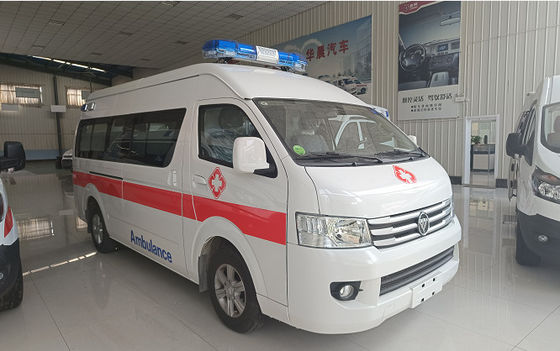รถพยาบาลฉุกเฉินฟูติอัน 4×2 8 ที่นั่ง ขับเบนซินหลัง