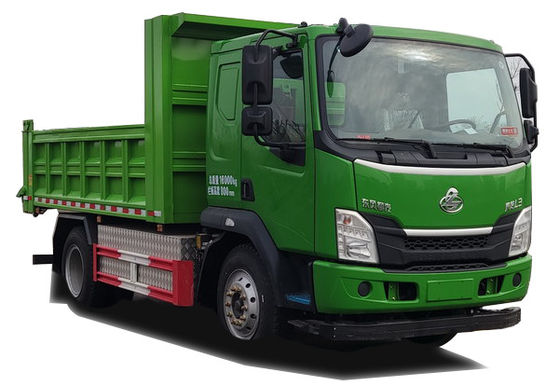 Dongfeng Liuqi Lapras รถบรรทุกหนัก 4X2 รถบรรทุกดัมป์ไฟฟ้าบริสุทธิ์