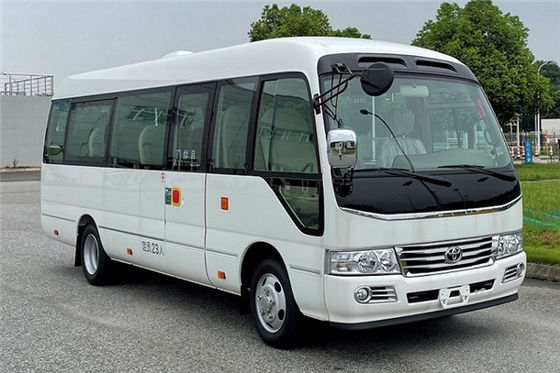 โตโยต้า โคสเตอร์ รถบัสท่องเที่ยว 16 ที่นั่ง รถบัสรับรองธุรกิจ รถบัสเบนซิน 4×2 เครื่องส่งด้วยมือ