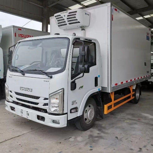 93KW 125HP Isuzu รถตู้เย็น 4×2 Isuzu รถตู้เย็น 0