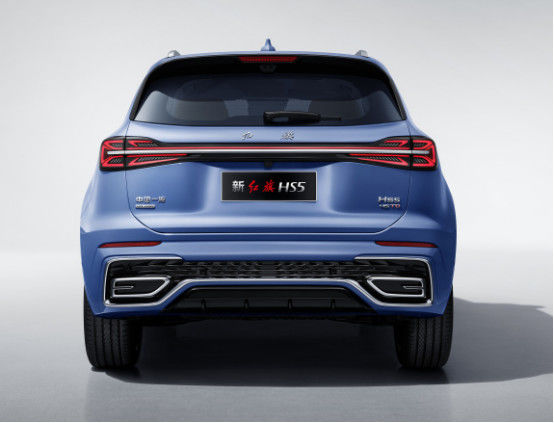 รถสปอร์ตพูลฮองกีสีฟ้า 185kw 5 ที่นั่งเบนซินฮองกี Suv 0