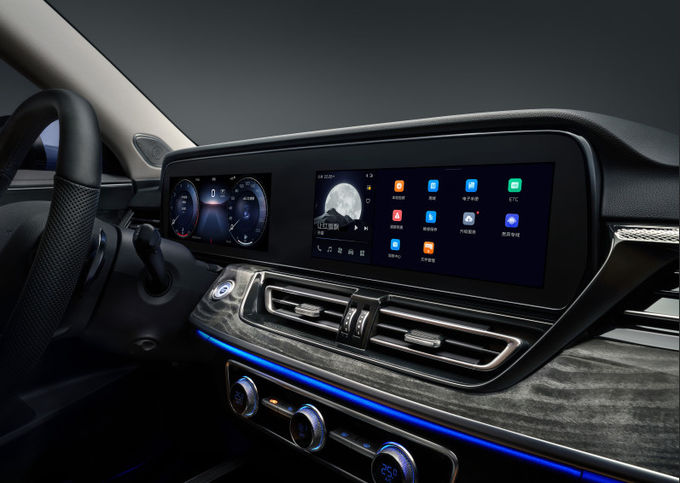 รถสปอร์ตพูลฮองกีสีฟ้า 185kw 5 ที่นั่งเบนซินฮองกี Suv 8