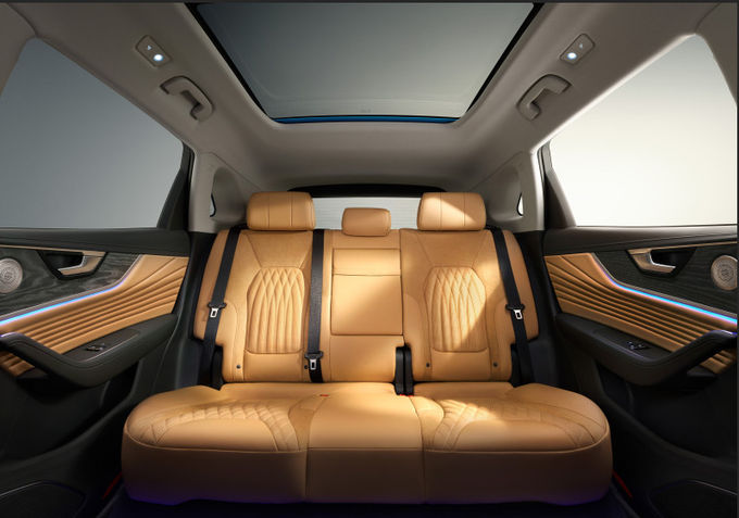 รถสปอร์ตพูลฮองกีสีฟ้า 185kw 5 ที่นั่งเบนซินฮองกี Suv 7