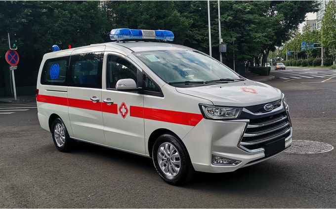 5.2m รถพยาบาลฉุกเฉินเบนซิน 4×2 ดร็อปหลัง 1