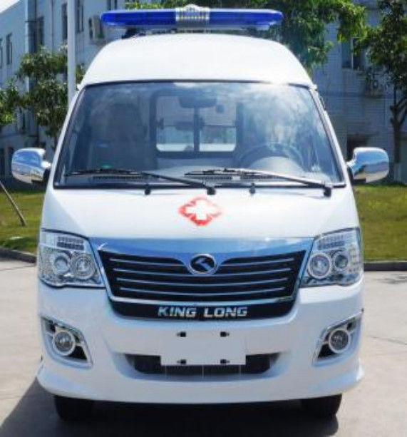 Jinlong รถพยาบาลฉุกเฉิน รถเบนซิน 7 ที่นั่ง 4×2 3