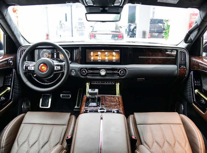 ฮ่องกี เอส 7 รถยนต์หรูหรา รถยนต์ 6 ที่นั่ง 4 ที่นั่ง รถยนต์ SUV เบนซิน 10