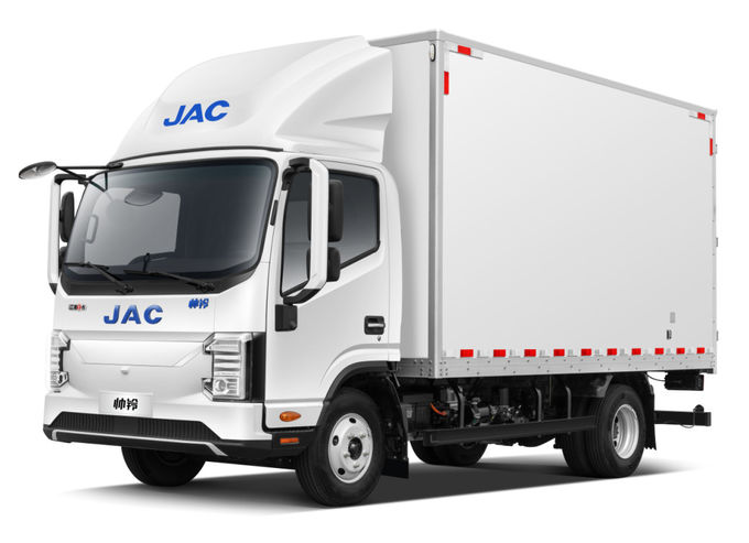 JAC Plug In Extended Range Hybrid Ev Cargo Truck 2 ล้อขับขี่ 4x2 0