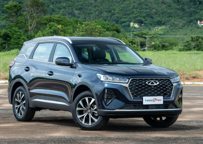 Chery Tiggo 7 รถขนยน้ํามัน รถยนต์เมือง SUV รถขนยน้ํามัน 1