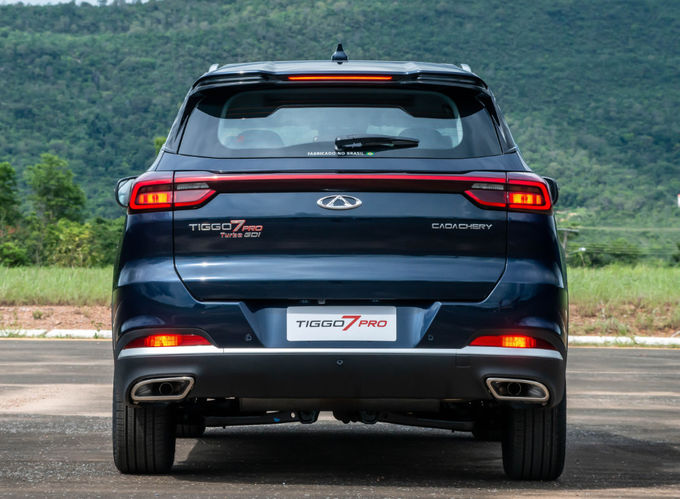Chery Tiggo 7 รถขนยน้ํามัน รถยนต์เมือง SUV รถขนยน้ํามัน 4