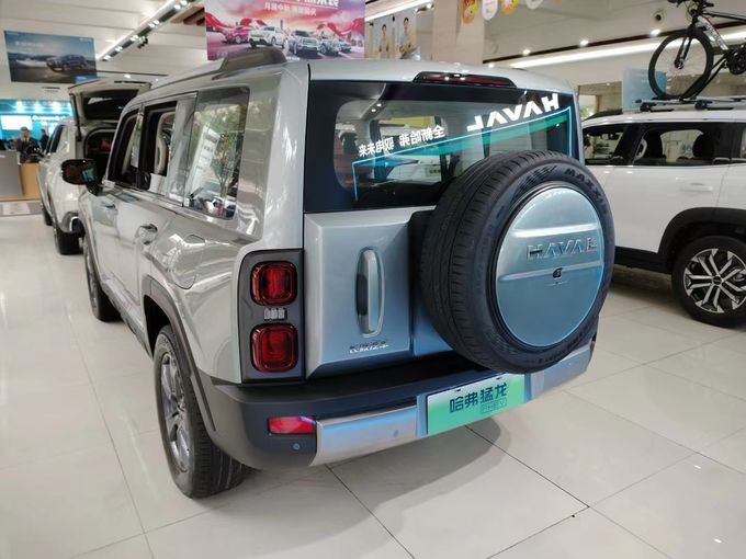 Black Great Wall Haval Raptor Plug In Extended Range ไฮบริด SUV นอกถนน 3