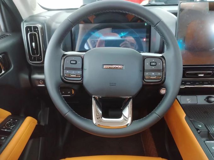 Black Great Wall Haval Raptor Plug In Extended Range ไฮบริด SUV นอกถนน 7