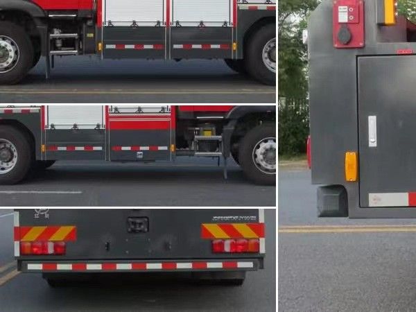 SINOTRUK รถดับเพลิงกู้ภัยฉุกเฉิน ดีเซล ขับหลัง 6 ที่นั่ง เกียร์ธรรมดา 4×2 3