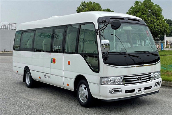 โตโยต้า โคสเตอร์ รถบัสท่องเที่ยว 16 ที่นั่ง รถบัสรับรองธุรกิจ รถบัสเบนซิน 4×2 เครื่องส่งด้วยมือ 1