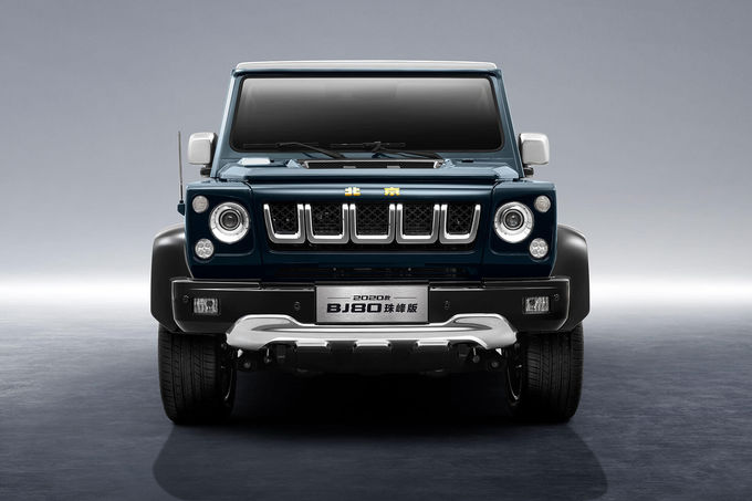 BAIC BJ80 รถยนต์นอกถนน รถยนต์ SUV ขนยนต์เบนซิน 4 ที่นั่ง 4 × 4Z เครื่องส่งอัตโนมัติ 1