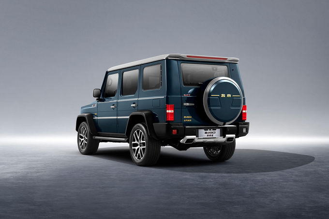 BAIC BJ80 รถยนต์นอกถนน รถยนต์ SUV ขนยนต์เบนซิน 4 ที่นั่ง 4 × 4Z เครื่องส่งอัตโนมัติ 3