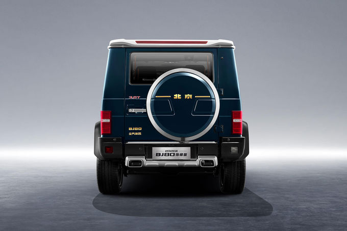BAIC BJ80 รถยนต์นอกถนน รถยนต์ SUV ขนยนต์เบนซิน 4 ที่นั่ง 4 × 4Z เครื่องส่งอัตโนมัติ 5