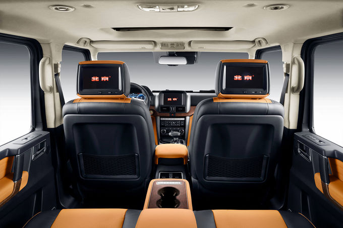 BAIC BJ80 รถยนต์นอกถนน รถยนต์ SUV ขนยนต์เบนซิน 4 ที่นั่ง 4 × 4Z เครื่องส่งอัตโนมัติ 7